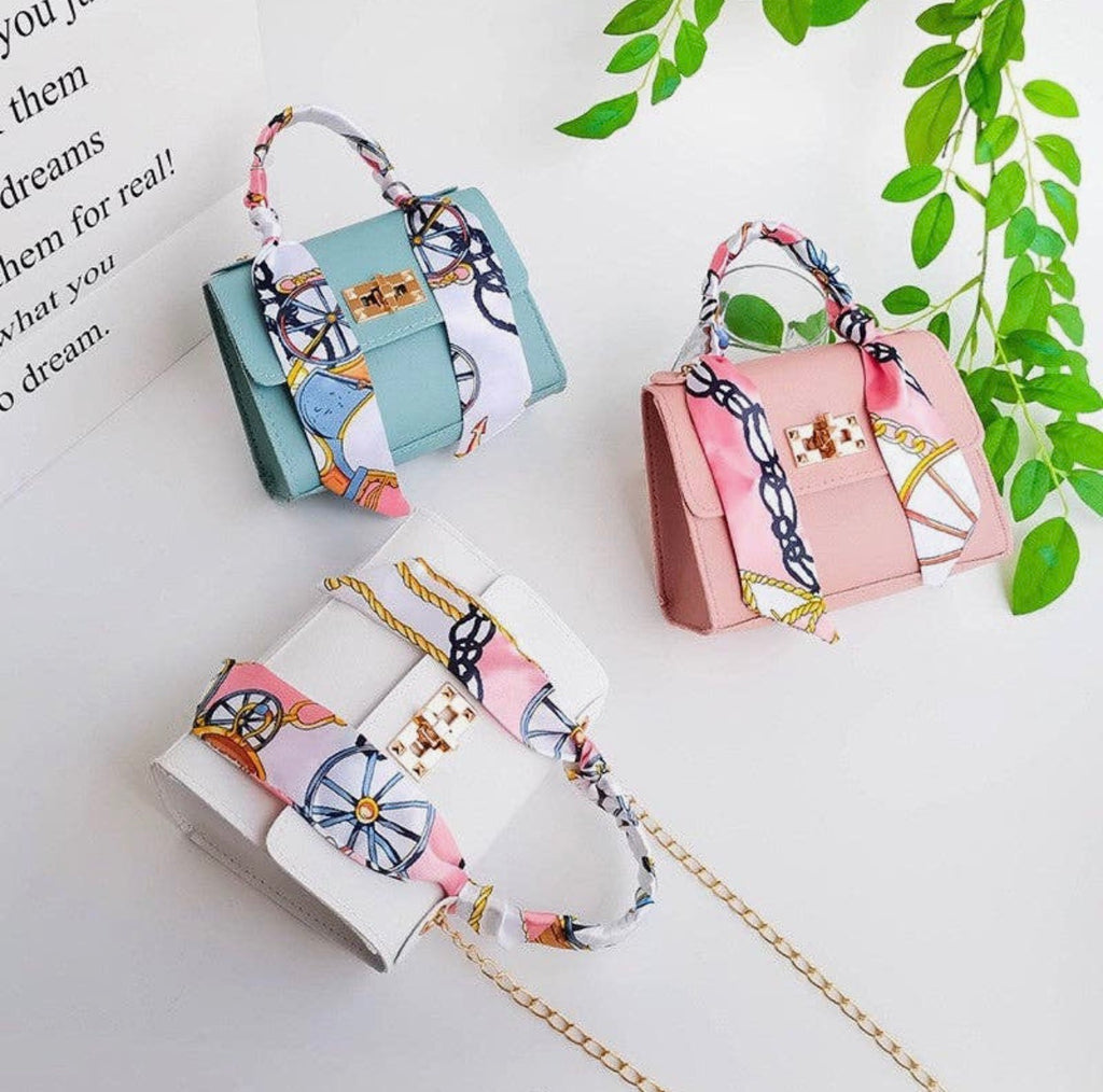 Women's Elegant Niche Fashion Silk Scarf Handbag