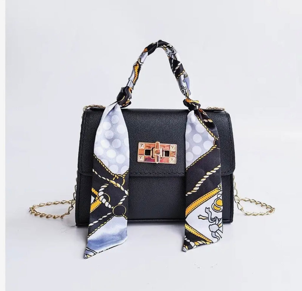 Women's Elegant Niche Fashion Silk Scarf Handbag